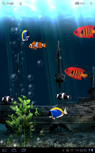 Aquarium Free Live Wallpaper 3.35 for MAC App Preview 2