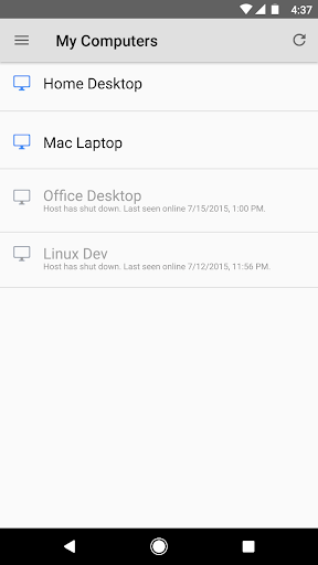 Chrome Remote Desktop 76.0.3809.37 for MAC App Preview 1