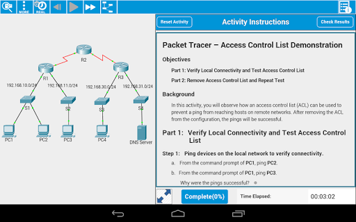 Cisco Packet Tracer Mobile 3.0 for MAC App Preview 1