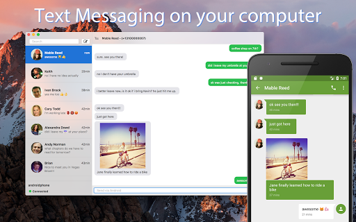 DeskSMS – Desktop Text Messaging Messenger 6.0 for MAC App Preview 1