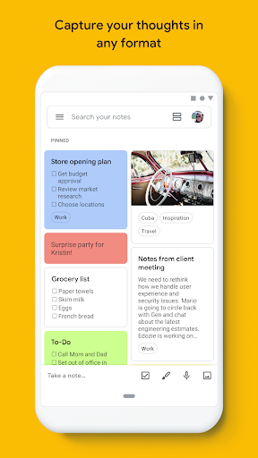 Google Keep – Notes and Lists 5.19.231.03.30 for MAC App Preview 1