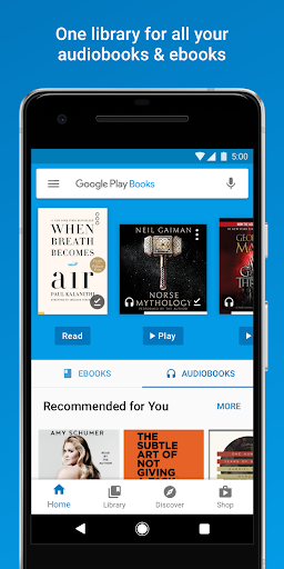 Google Play Books – Ebooks Audiobooks and Comics 5.1.9_RC06.250503688 for MAC App Preview 1