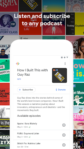 Google Podcasts Discover free amp trending podcasts 1.0.0.256880794 for MAC App Preview 2