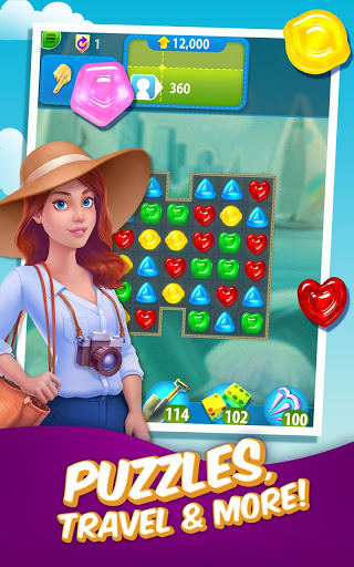 Gummy Drop Free Match 3 Puzzle Game for MAC App Preview 1