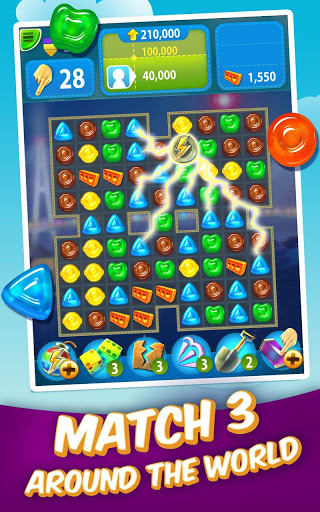 Gummy Drop Free Match 3 Puzzle Game for MAC App Preview 2