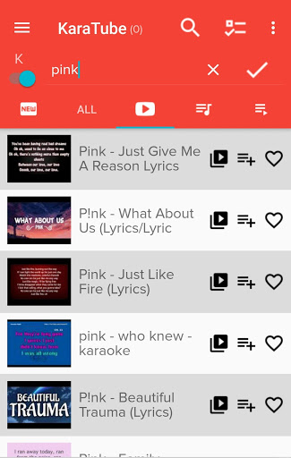 KARATUBE – best karaoke from Youtube 2.18.10.26 for MAC App Preview 2