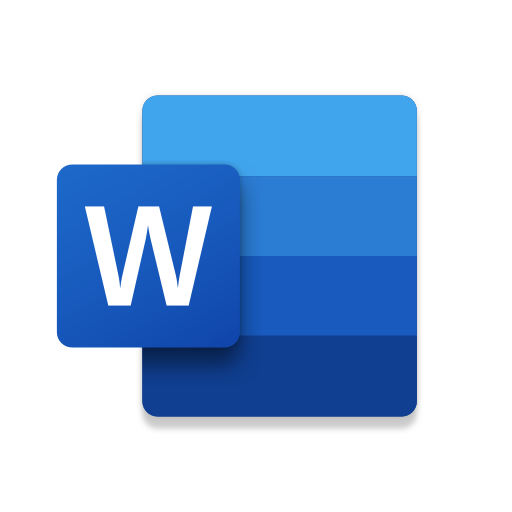 Microsoft Word: Write, Edit & Share Docs on the Go for MAC logo
