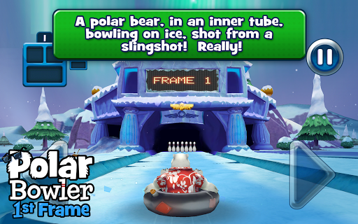 Polar bear bowling app