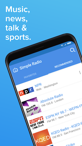 Simple Radio – Free Live FM AM Radio 2.7.6 for MAC App Preview 1