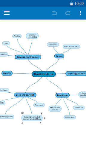 SimpleMind Free – Intuitive Mind Mapping 1.23.0 for MAC App Preview 1