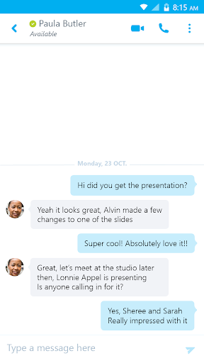 Skype for Business for Android 6.25.0.13 for MAC App Preview 2