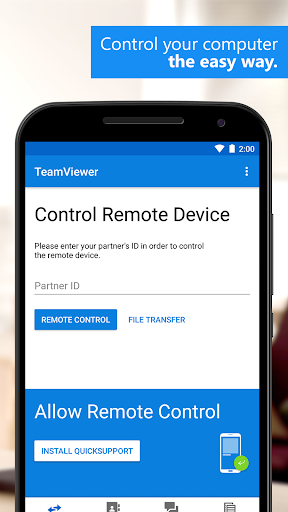 TeamViewer for Remote Control 14.4.208 for MAC App Preview 2