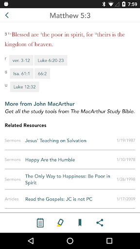 The Study Bible 2.0.6 for MAC App Preview 2