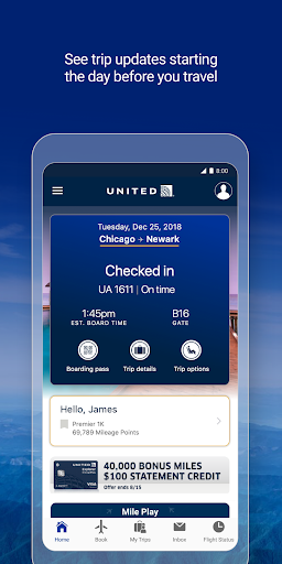 united airline app mac