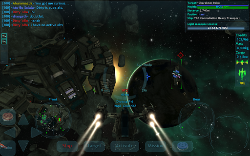 Vendetta Online 3D Space MMO 1.8.491 for MAC App Preview 2