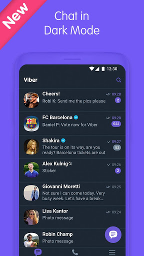 Viber Messenger – Messages Group Chats amp Calls 11.0.1.0 for MAC App Preview 1