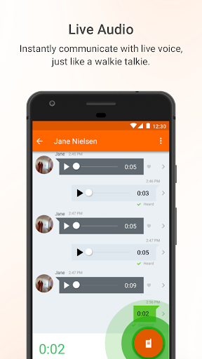 Voxer Walkie Talkie Messenger 3.18.19.21086 for MAC App Preview 1