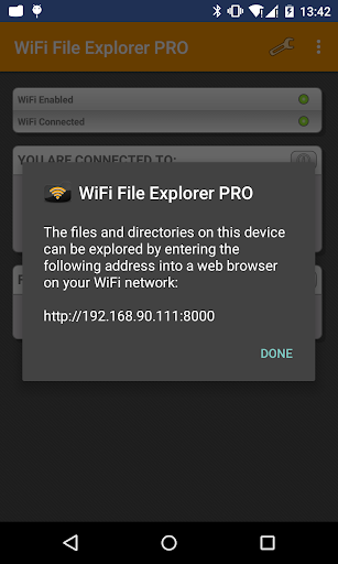WiFi File Explorer 1.13.3 for MAC App Preview 2