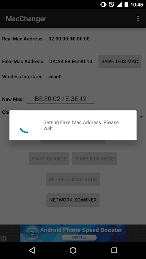 Wifi Mac Changer 3.8 for MAC App Preview 2