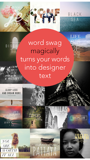 Word Swag – Cool fonts quotes for MAC App Preview 1