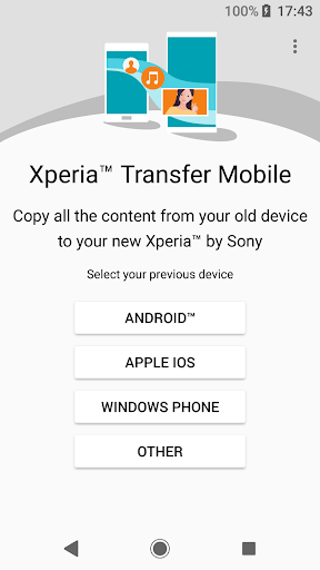 Xperia Transfer Mobile 2.3.A.0.26 for MAC App Preview 1