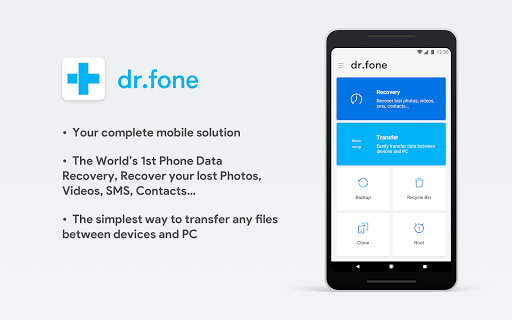 dr.fone – Recovery amp Transfer wirelessly amp Backup 3.2.0.187 for MAC App Preview 1