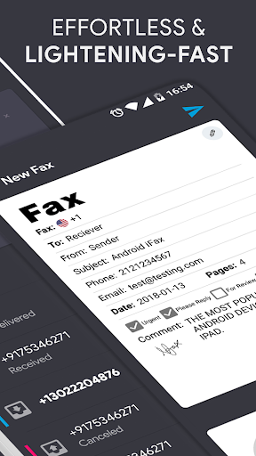 iFax fax app Send fax from phone receive fax 9.2 for MAC App Preview 2