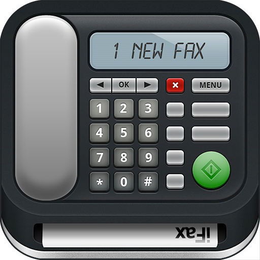 iFax fax app: Send fax from phone, receive fax for MAC logo