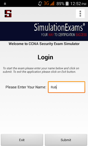 CCNA Security 210-260 Exam Sim 1.5 for MAC App Preview 1