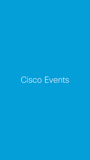 Cisco Events 7.0 for MAC App Preview 1
