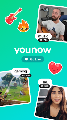 YouNow Live Stream Video Chat – Go Live 15.9.1 for MAC App Preview 1