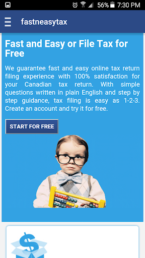 eFile Canadian Tax Return for MAC App Preview 2