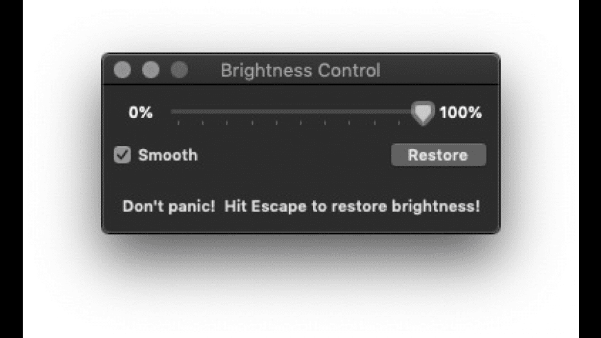 Brightness Control preview
