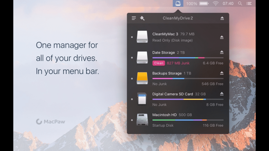 CleanMyDrive preview