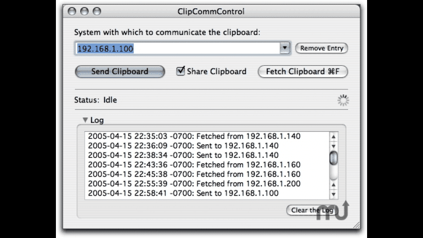 ClipCommControl preview