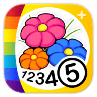 Color by Numbers - Flowers icon