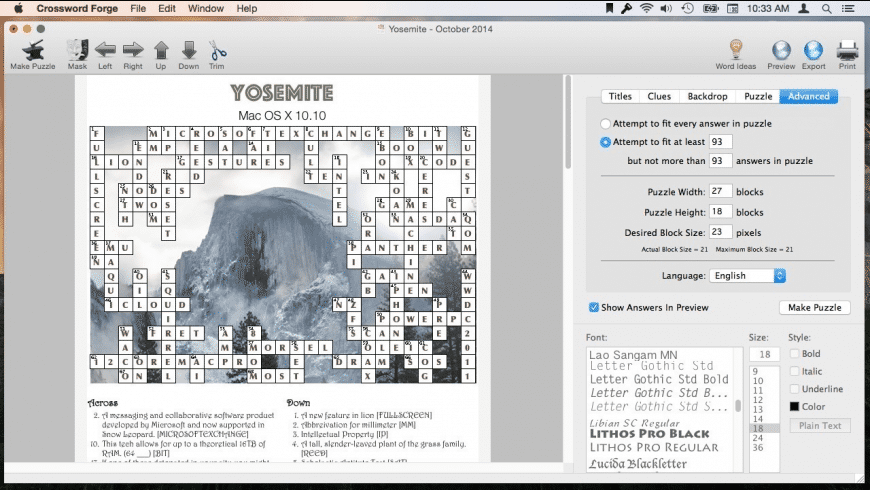 Crossword Forge preview