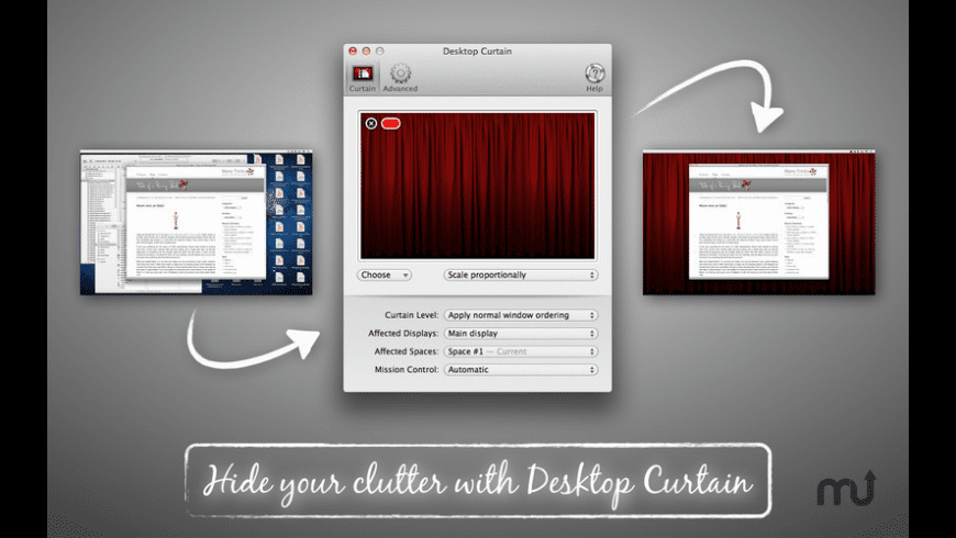 Desktop Curtain preview