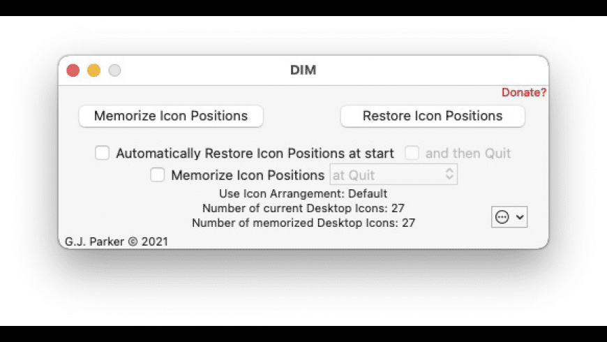 Desktop Icon Manager preview