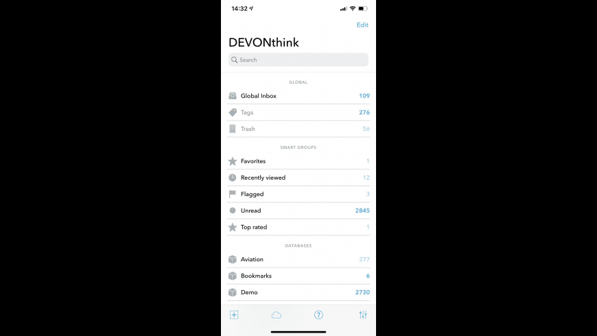 DEVONthink To Go preview