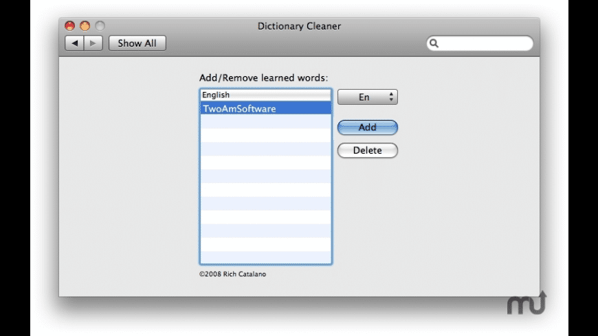 Dictionary Cleaner preview