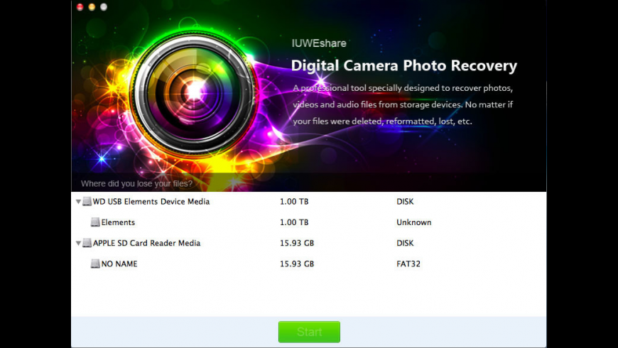 Digital Camera Photo Recovery preview