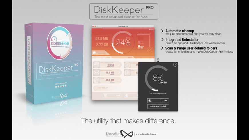 DiskKeeper Pro preview