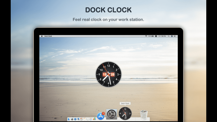 Dock Clock preview