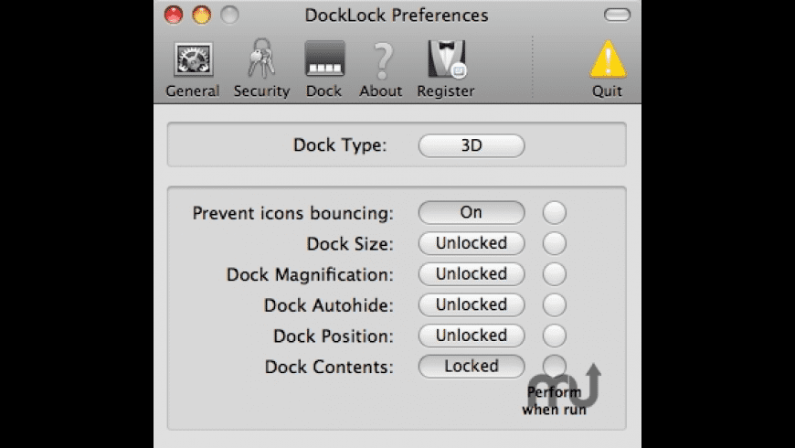 DockLock preview