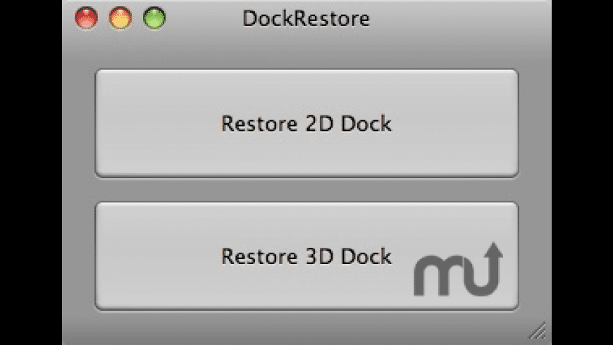 DockRestore preview