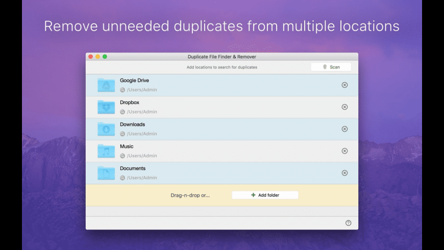 Duplicate File Finder & Remover preview