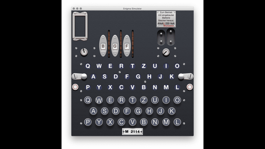 Enigma Simulator preview