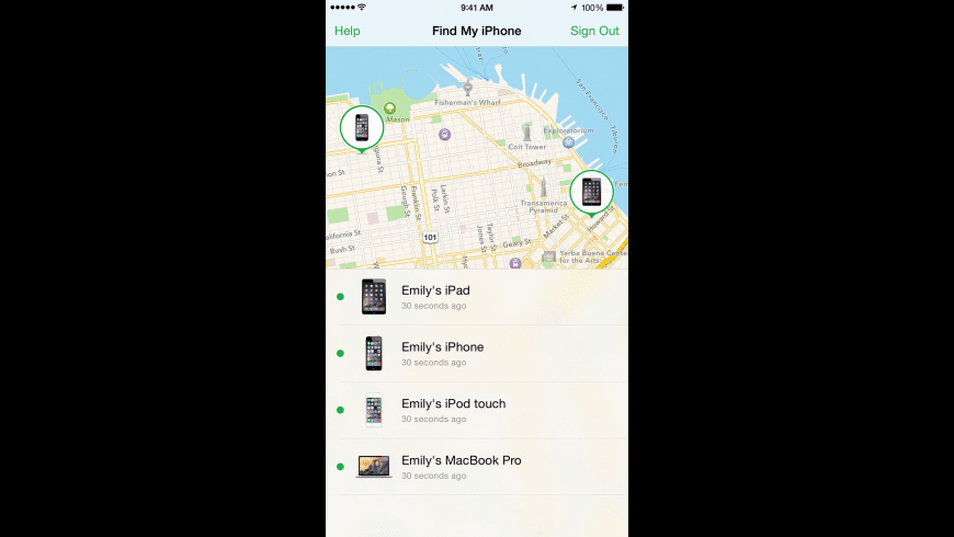 Find My iPhone preview