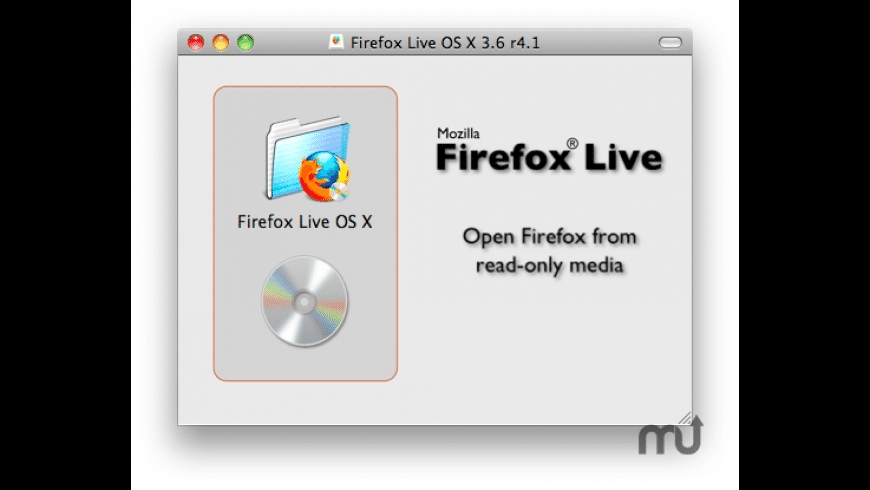 Firefox Live CD preview